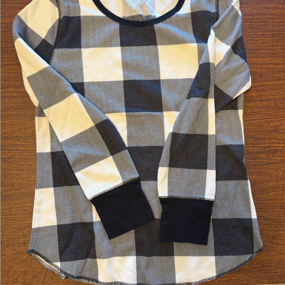 Plaid Long Sleeve Kids Shirt